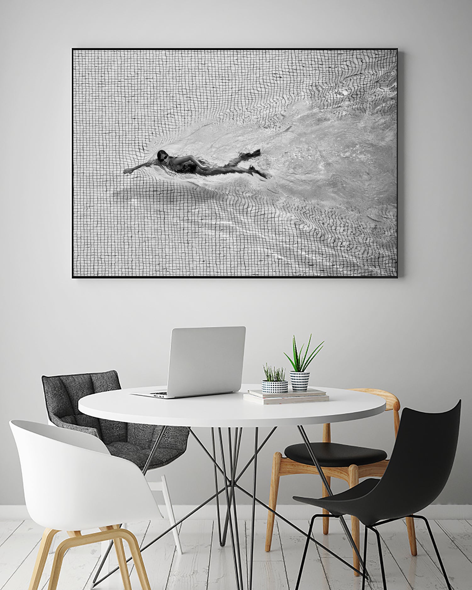 Breaking the net by C.S. on GIANT ART - photography swim