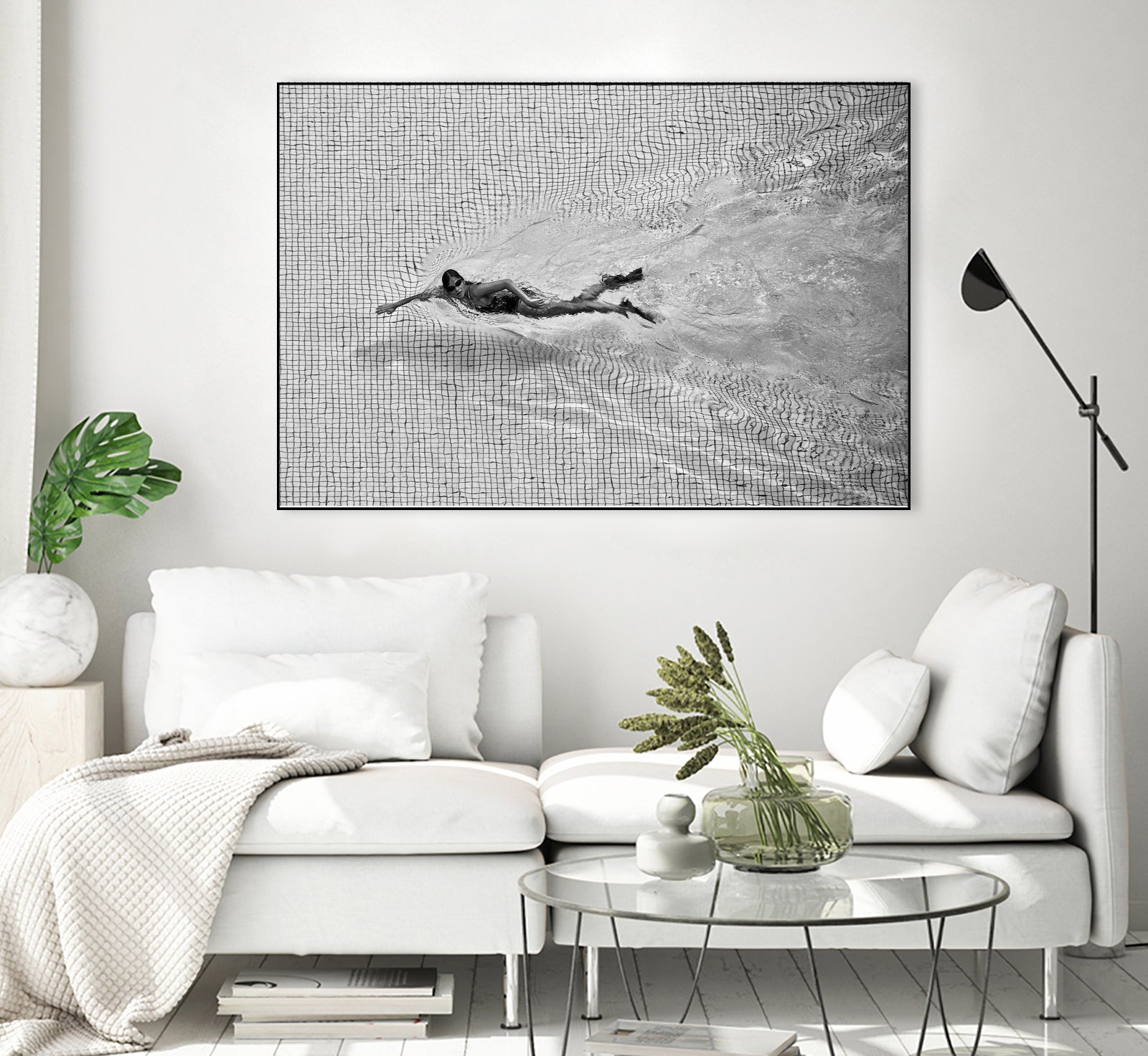 Breaking the net by C.S. on GIANT ART - photography swim