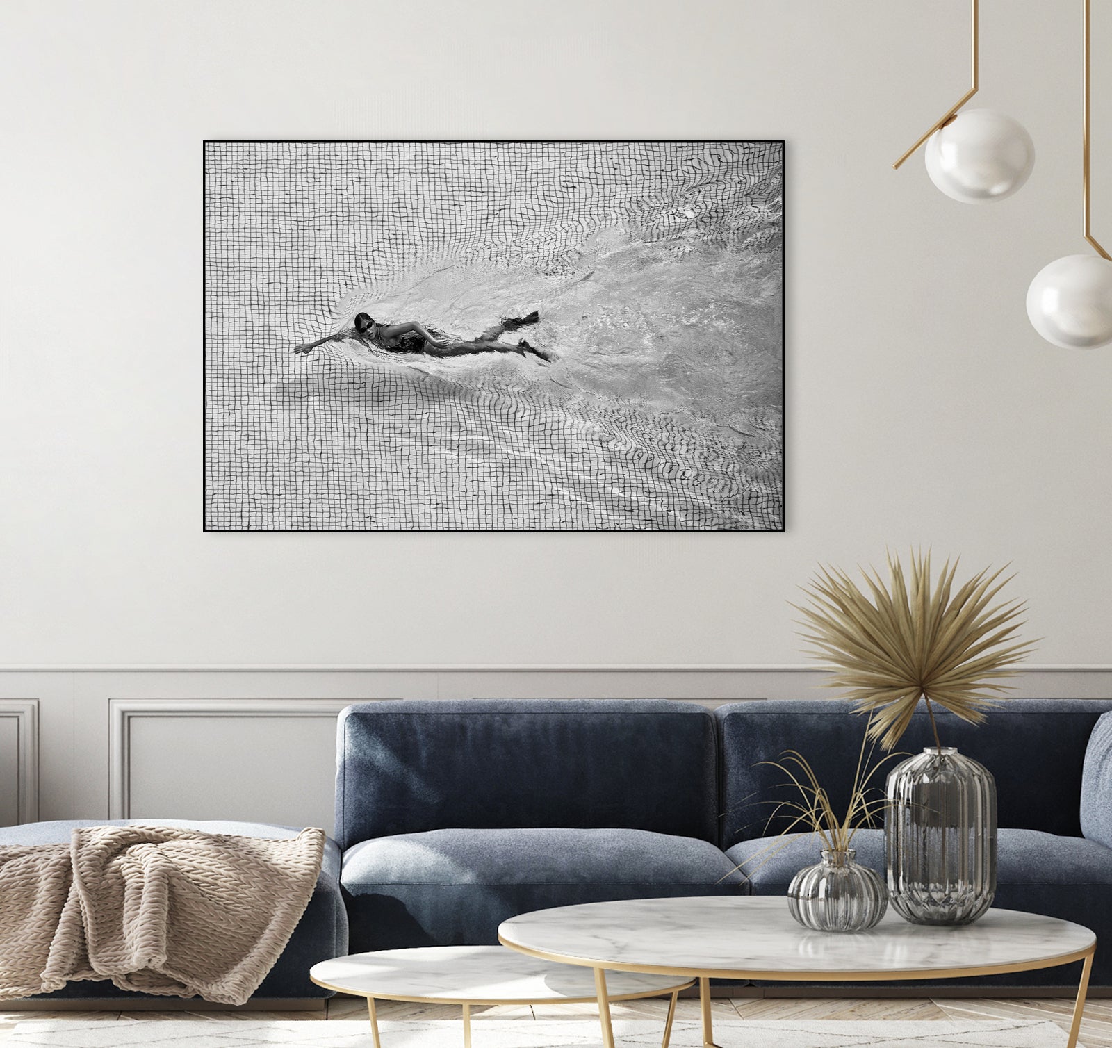 Breaking the net by C.S. on GIANT ART - photography swim