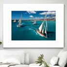 Race start by Marc Pelissier on GIANT ART - sailboats photography sailboats