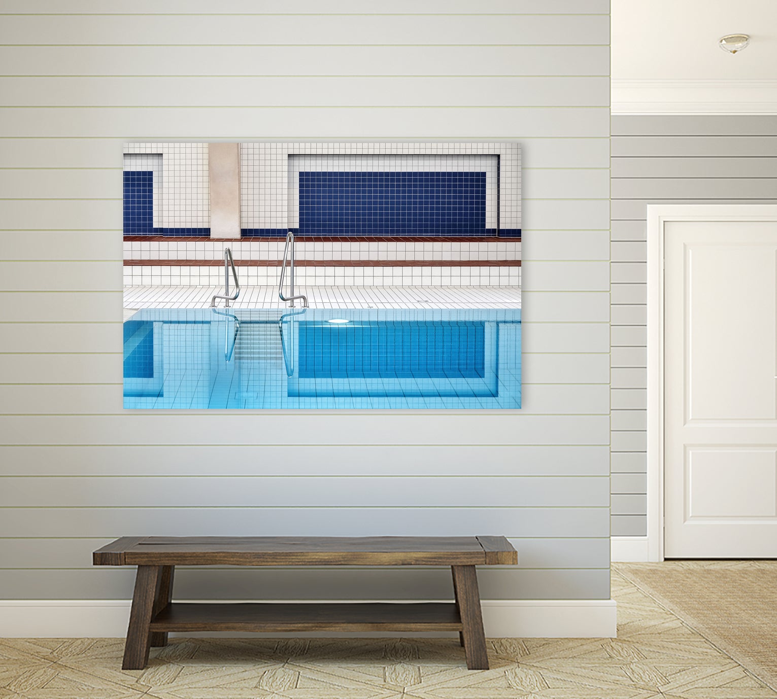 swimming by Renate on GIANT ART - abstract indoor