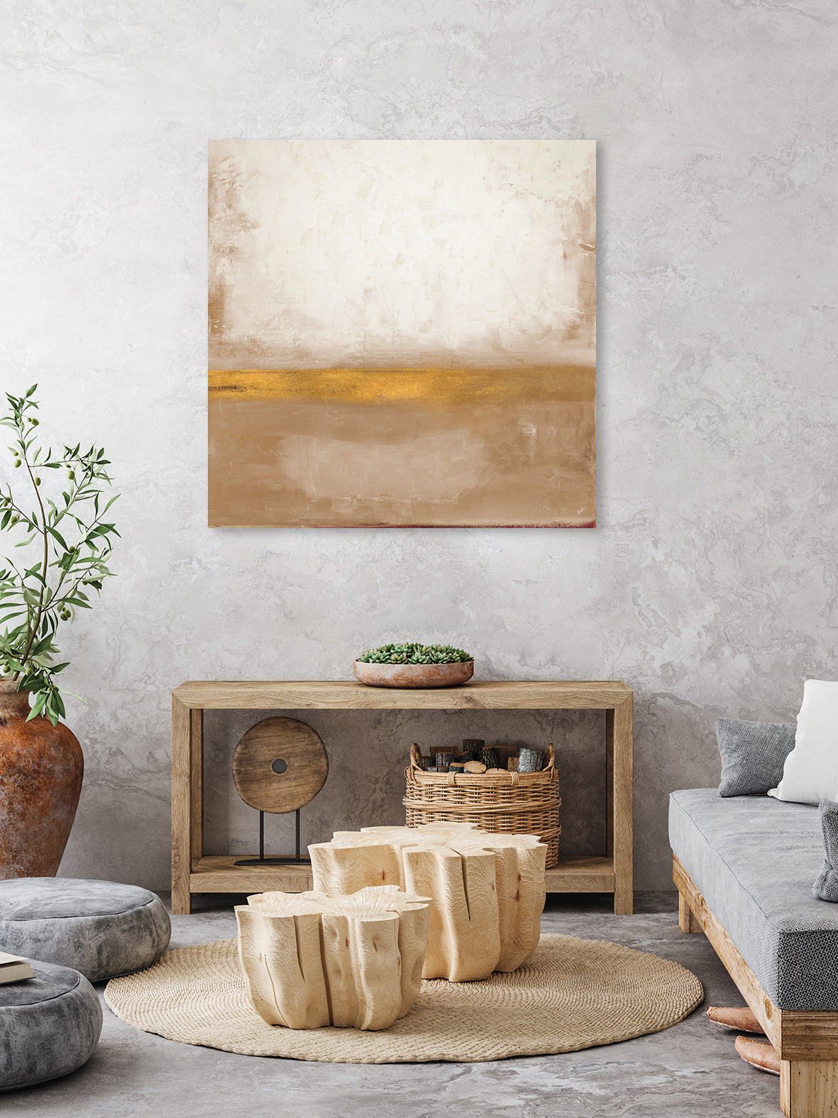 Gold Peak by Patricia Pinto on GIANT ART - abstract gold