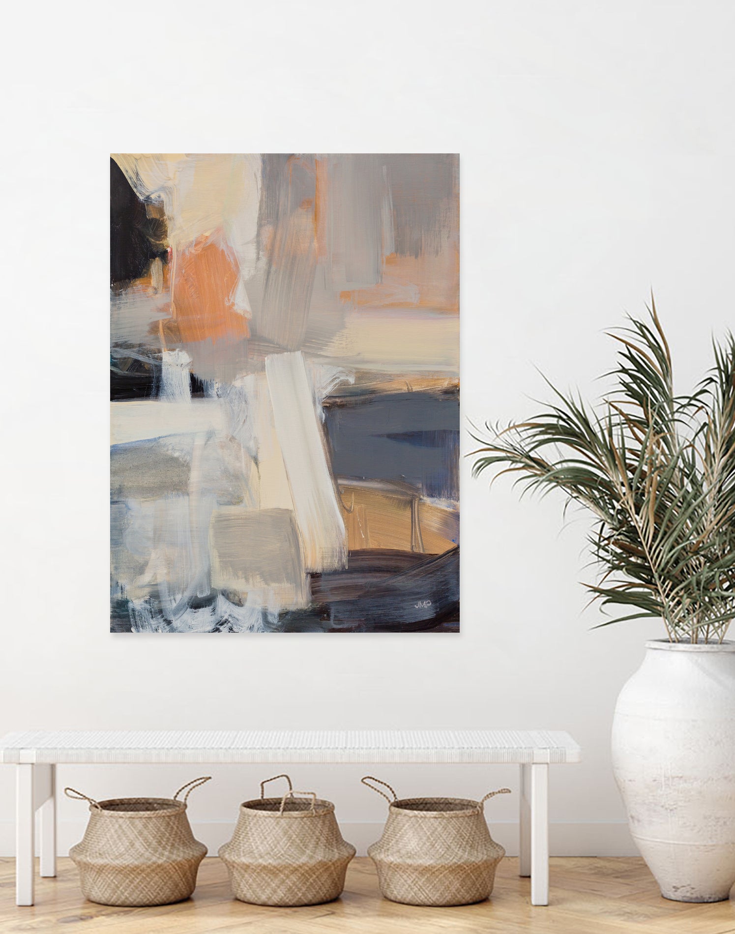 Beale Street Abstract I by Julia Purinton on GIANT ART - black abstract