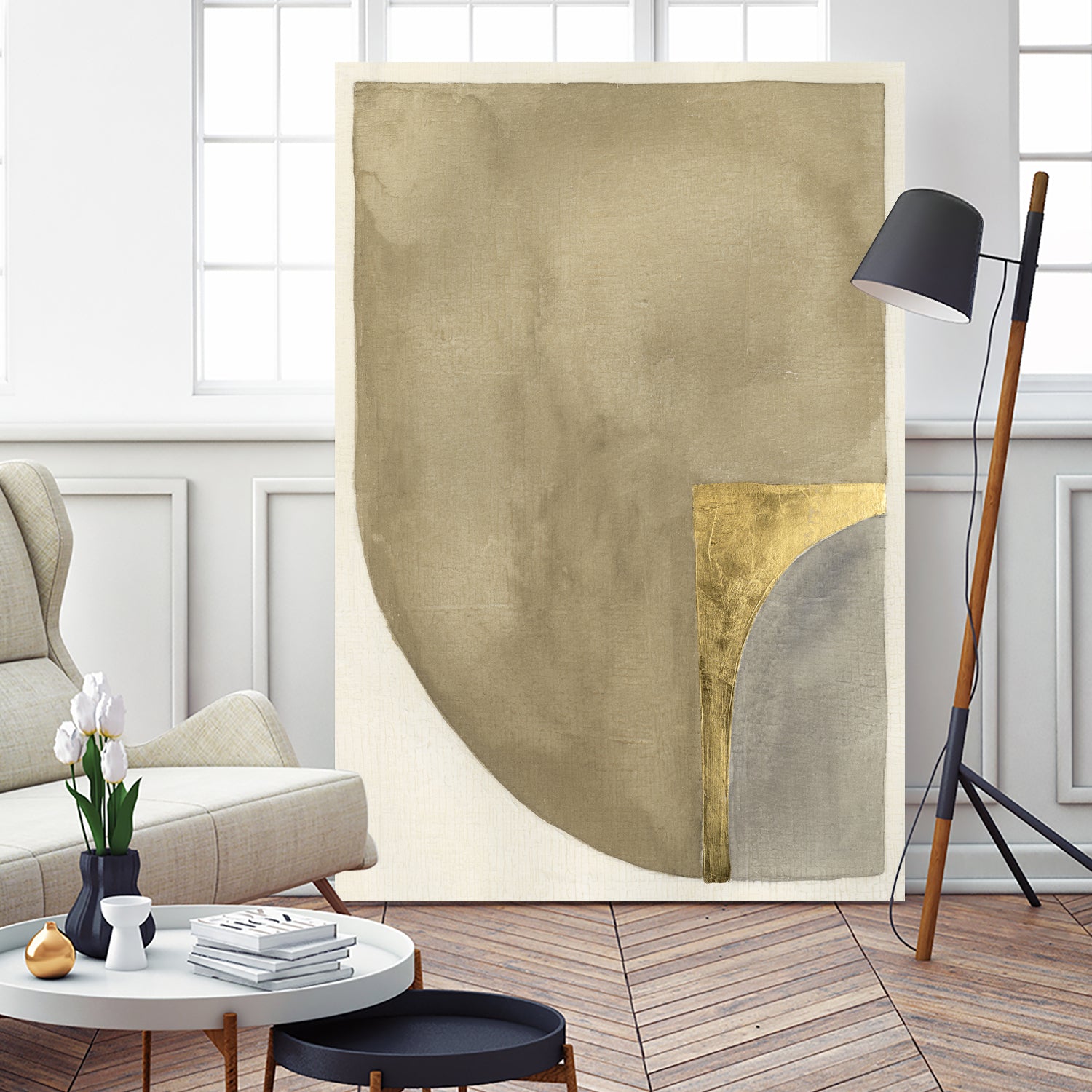 Embellished Valor I by Vanna Lam on GIANT ART - abstract geometrics abstract