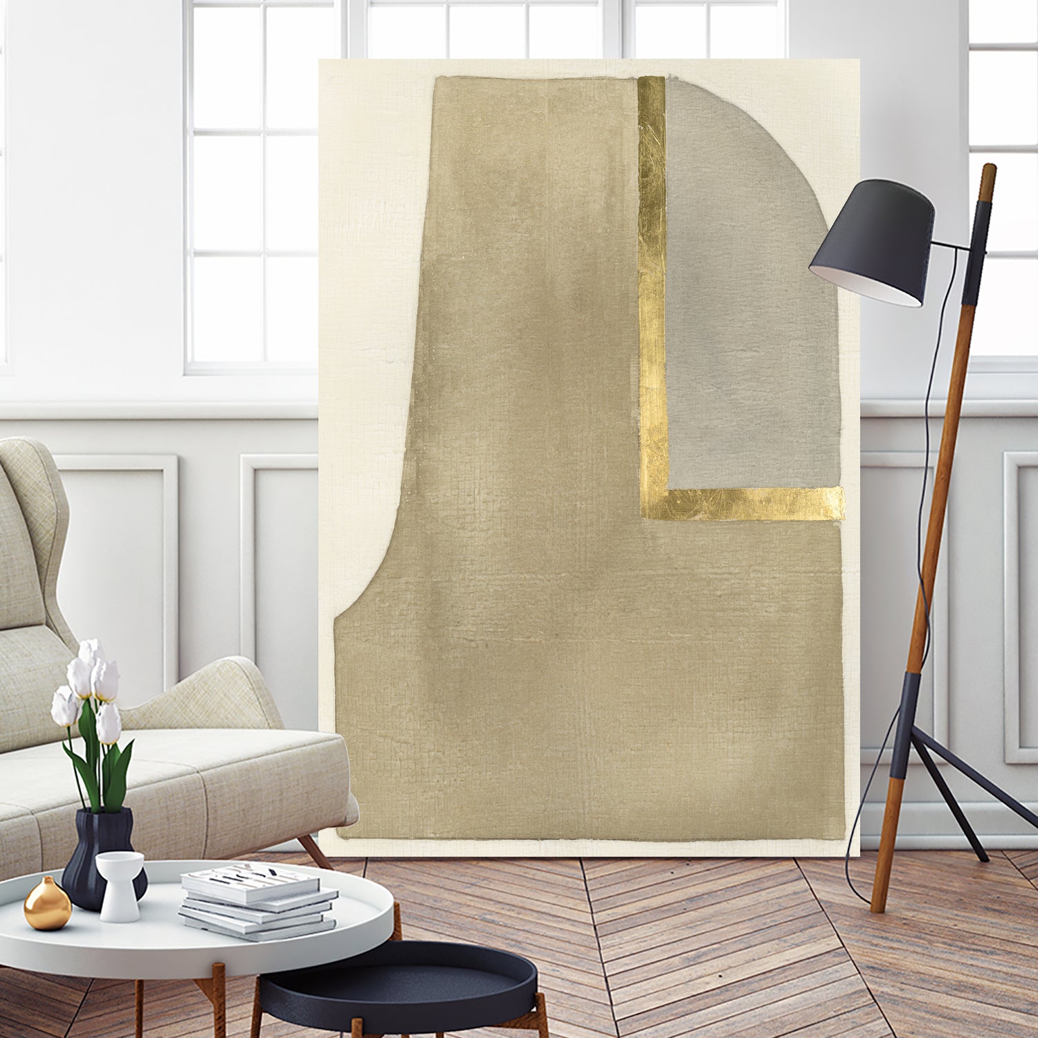 Embellished Valor II by Vanna Lam on GIANT ART - abstract geometrics abstract