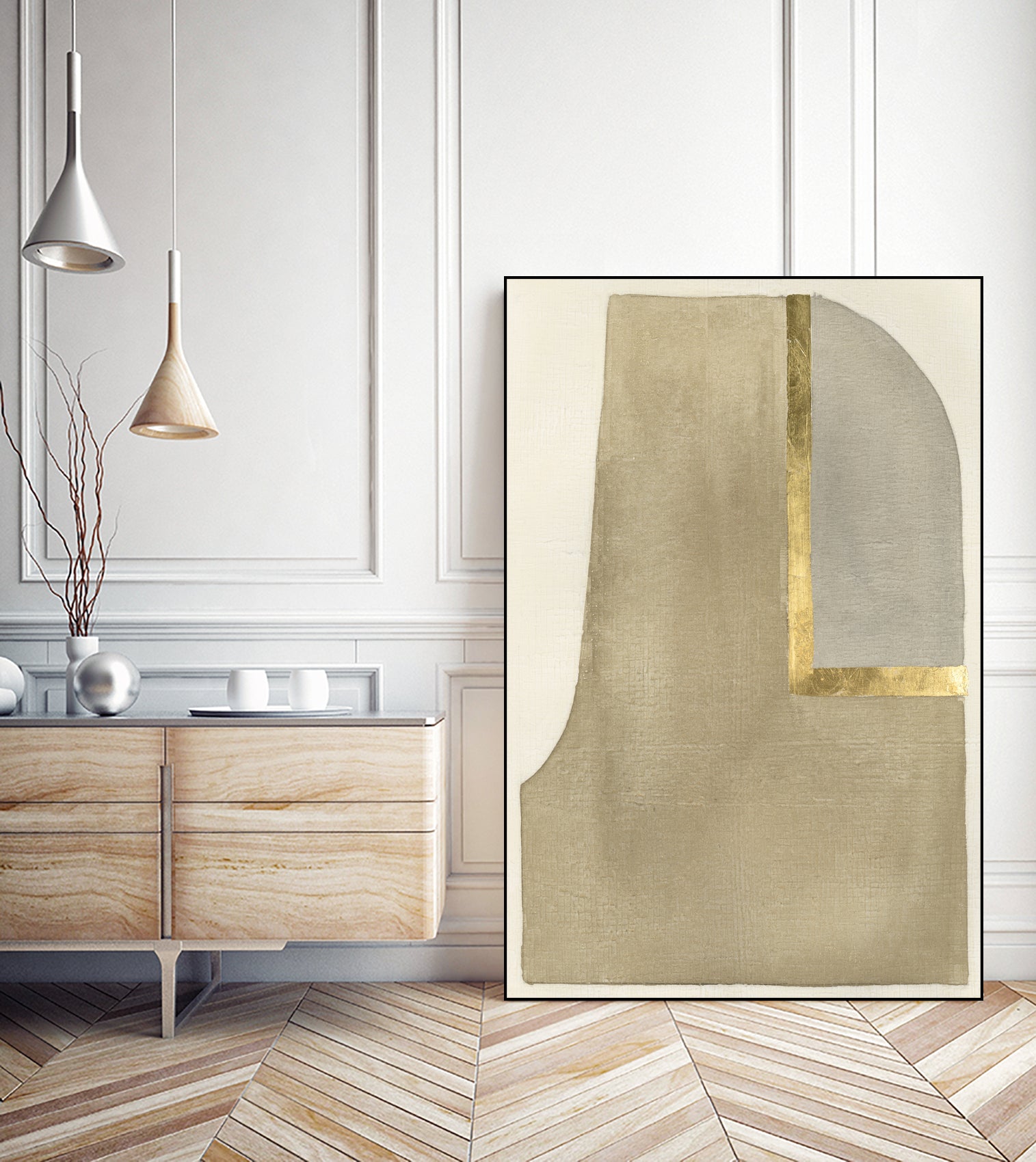 Embellished Valor II by Vanna Lam on GIANT ART - abstract geometrics abstract