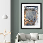 Copper Crested Twilight  I by Victoria Barnes on GIANT ART - abstract geometrics abstract