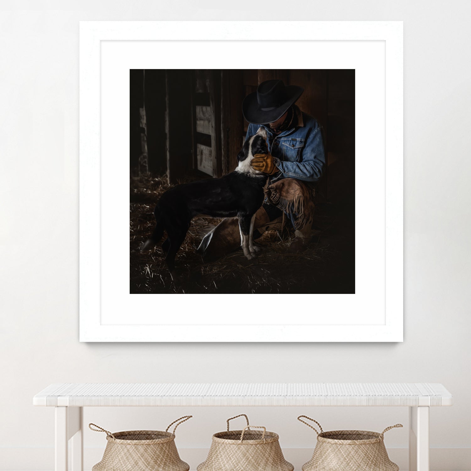 Cowboy's Devotion by PHBurchett on GIANT ART - figurative