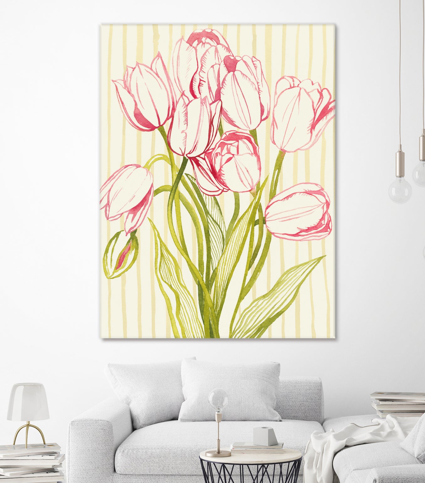 Sunday Best I by Grace Popp on GIANT ART - floral botanicals flowers