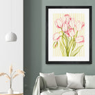 Sunday Best I by Grace Popp on GIANT ART - floral botanicals flowers