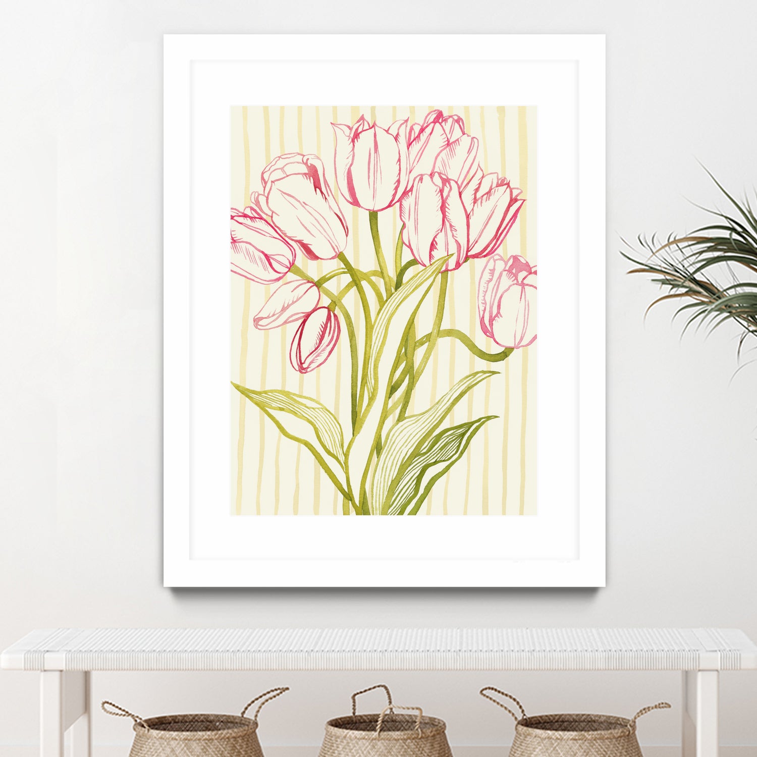 Sunday Best II by Grace Popp on GIANT ART - floral botanicals flowers