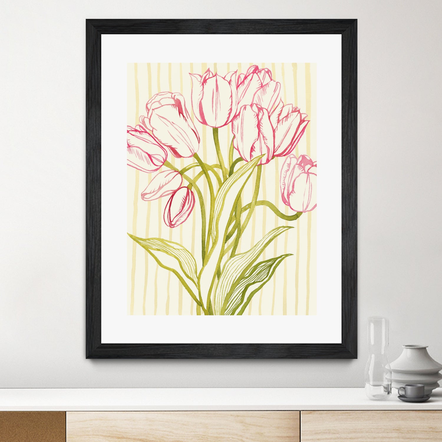 Sunday Best II by Grace Popp on GIANT ART - floral botanicals flowers