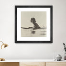 Malibu Paddleout I by Walker Noble on GIANT ART - sports watersports