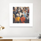 Faces in the Crowd I by Walker Noble on GIANT ART - figurative fashion other