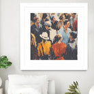 Faces in the Crowd I by Walker Noble on GIANT ART - figurative fashion other