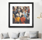 Faces in the Crowd I by Walker Noble on GIANT ART - figurative fashion other