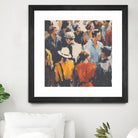 Faces in the Crowd I by Walker Noble on GIANT ART - figurative fashion other