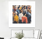 Faces in the Crowd II by Walker Noble on GIANT ART - figurative fashion other