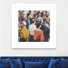 Faces in the Crowd II by Walker Noble on GIANT ART - figurative fashion other