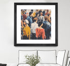 Faces in the Crowd II by Walker Noble on GIANT ART - figurative fashion other