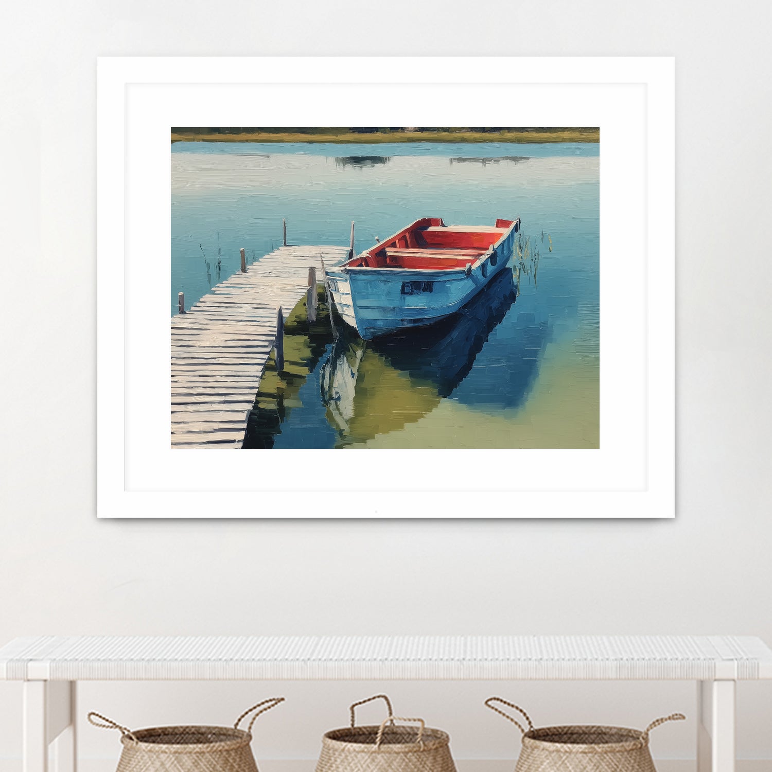 Mooring Place I by Paula Freeman on GIANT ART - transportation travel nautical/aeronautical