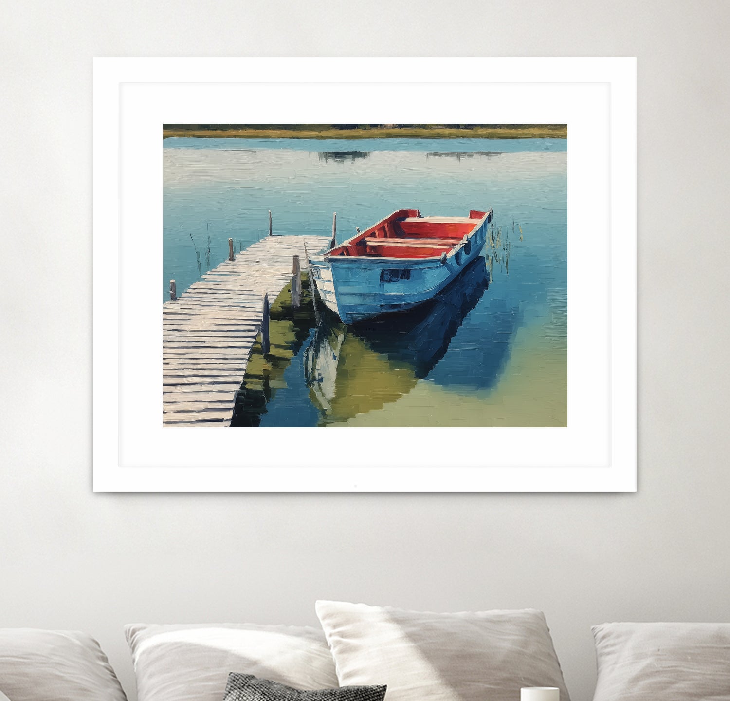 Mooring Place I by Paula Freeman on GIANT ART - transportation travel nautical/aeronautical