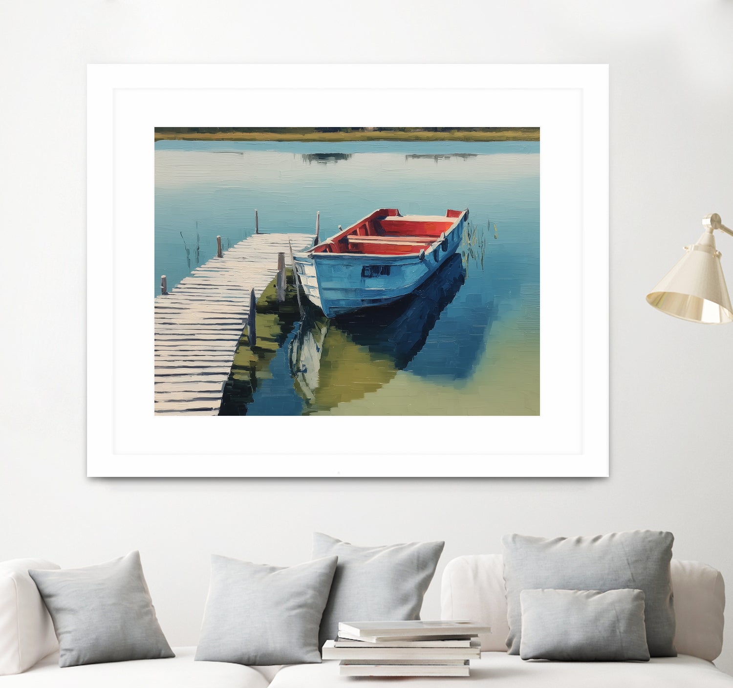 Mooring Place I by Paula Freeman on GIANT ART - transportation travel nautical/aeronautical