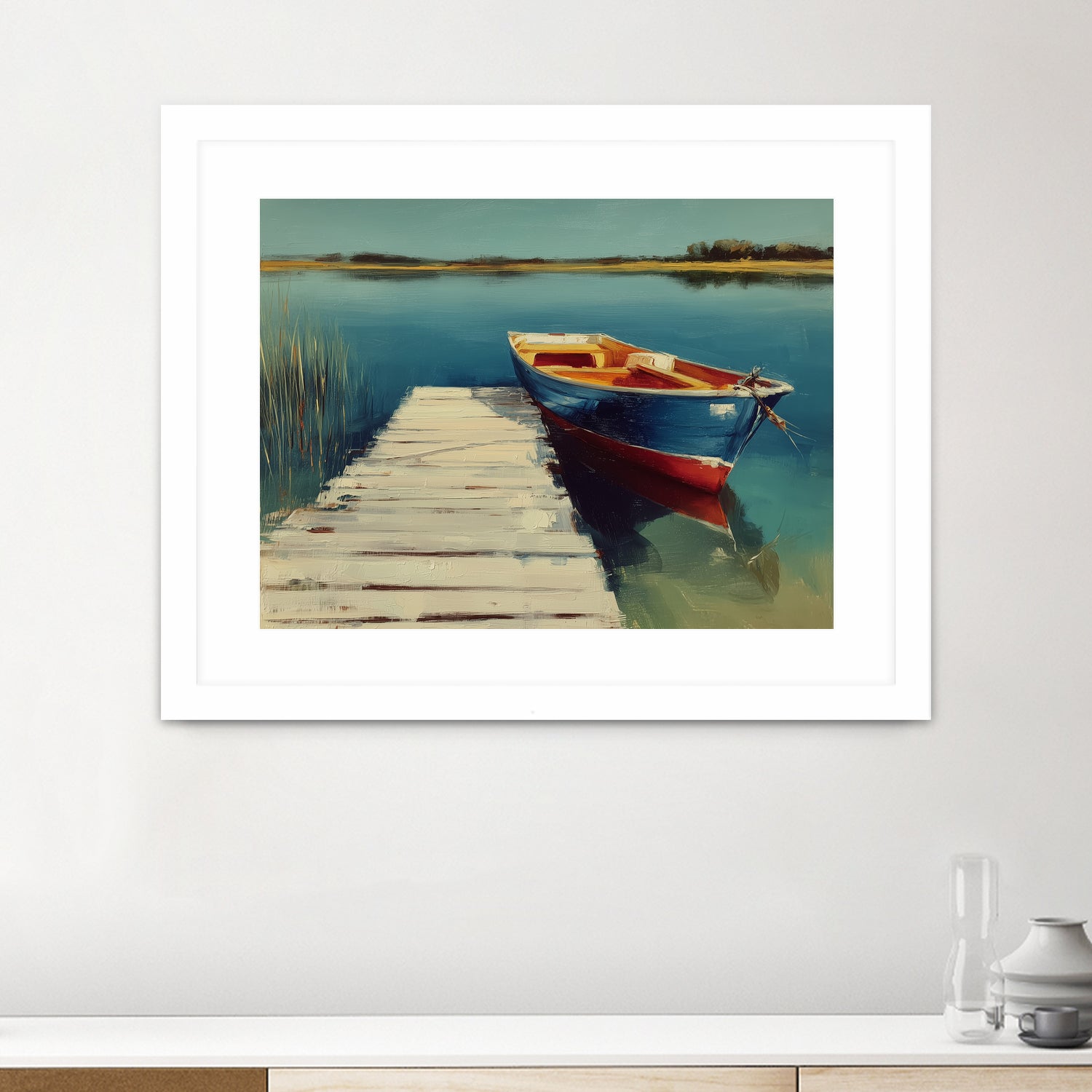 Mooring Place II by Paula Freeman on GIANT ART - transportation travel nautical/aeronautical