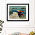 Mooring Place II by Paula Freeman on GIANT ART - transportation travel nautical/aeronautical