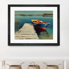 Mooring Place II by Paula Freeman on GIANT ART - transportation travel nautical/aeronautical