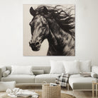 Western Plains Portrait II by Walker Noble on GIANT ART - animals nature horses