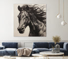 Western Plains Portrait II by Walker Noble on GIANT ART - animals nature horses