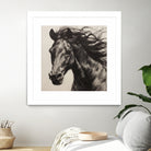 Western Plains Portrait II by Walker Noble on GIANT ART - animals nature horses