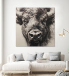 Western Plains Portrait I by Walker Noble on GIANT ART - animals nature horses