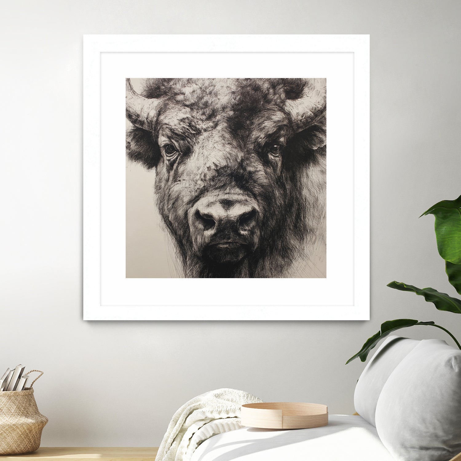 Western Plains Portrait I by Walker Noble on GIANT ART - animals nature horses