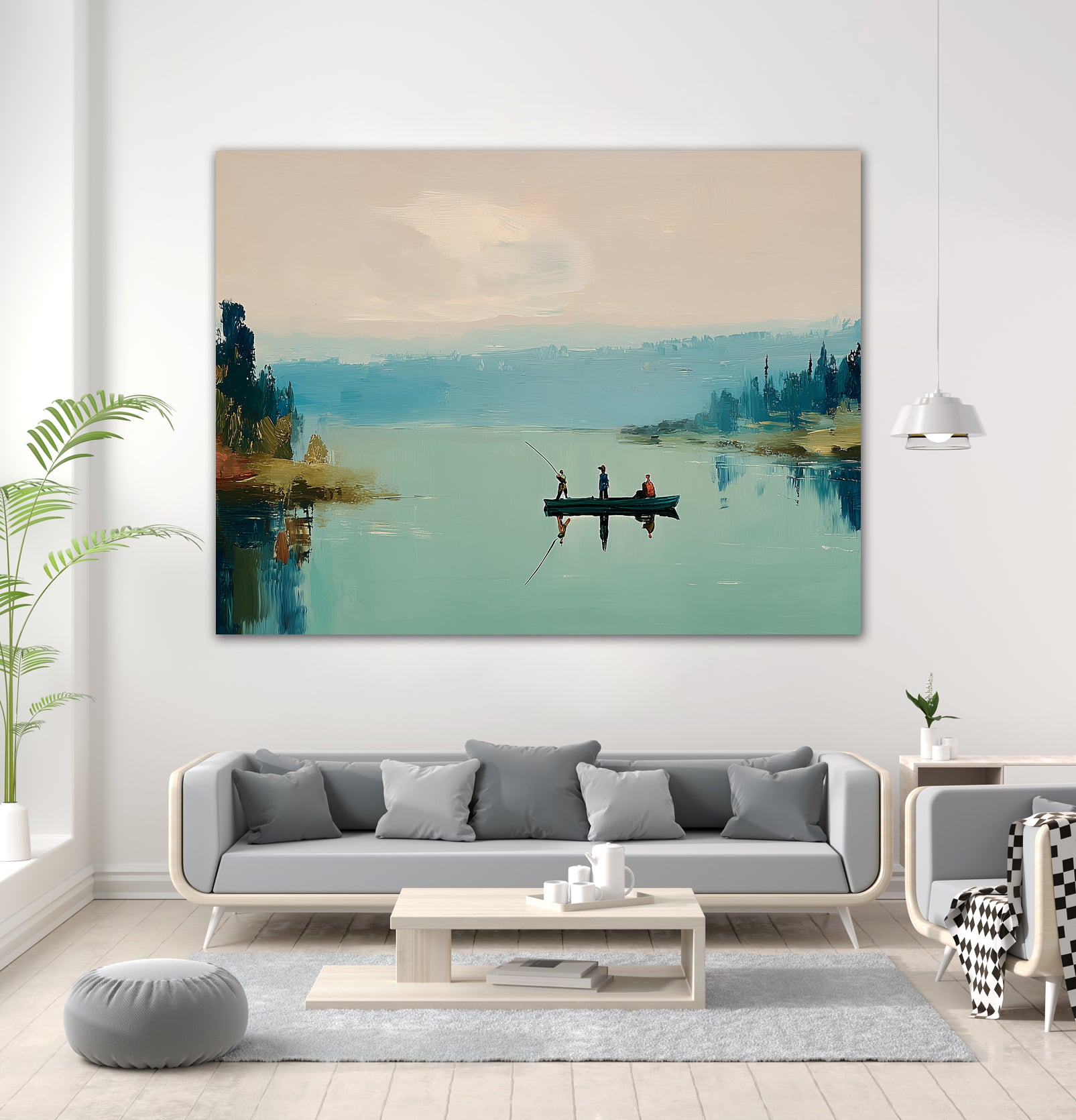 Clear Cast I by Paula Freeman on GIANT ART - sports fishing