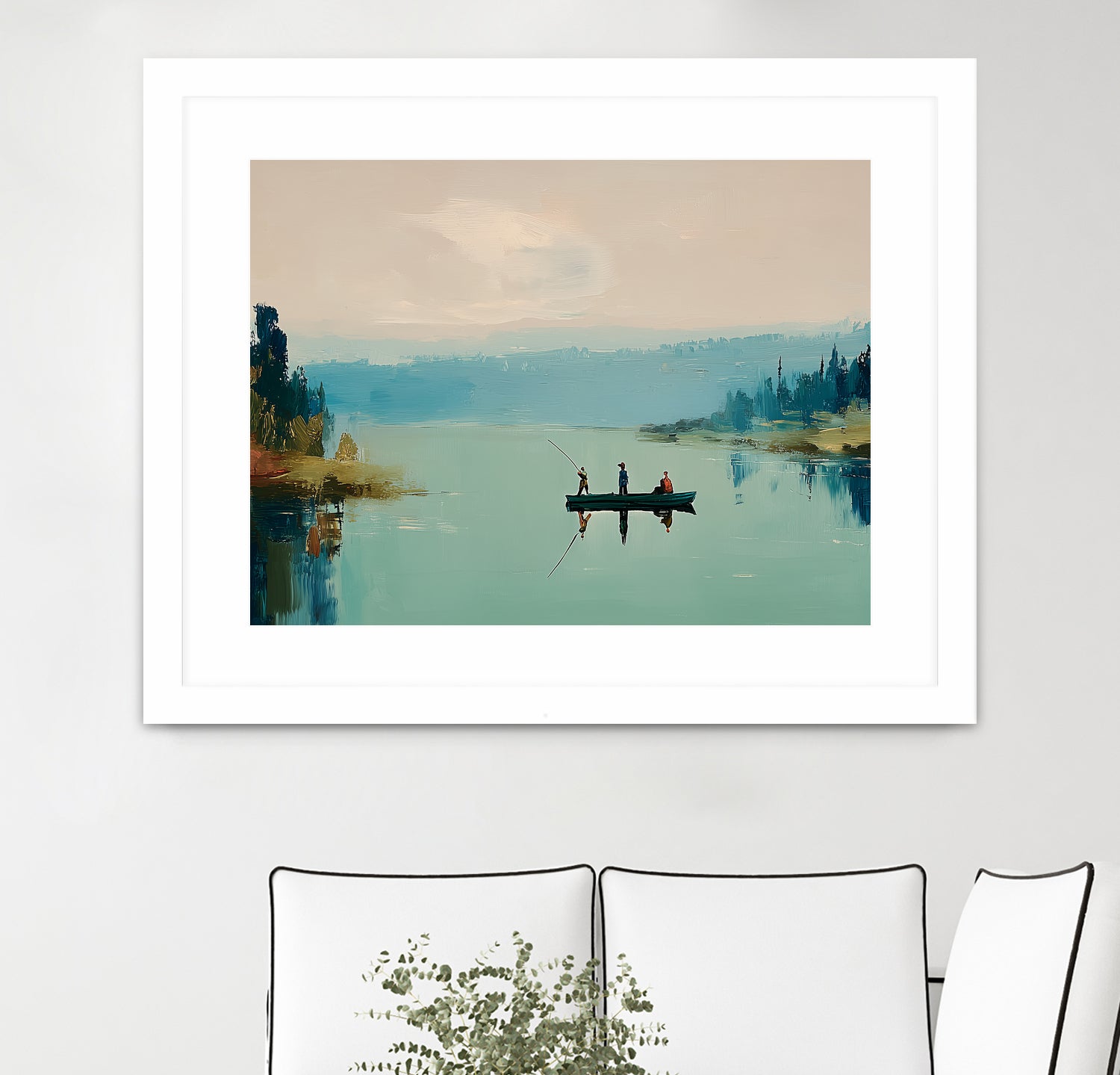 Clear Cast I by Paula Freeman on GIANT ART - sports fishing