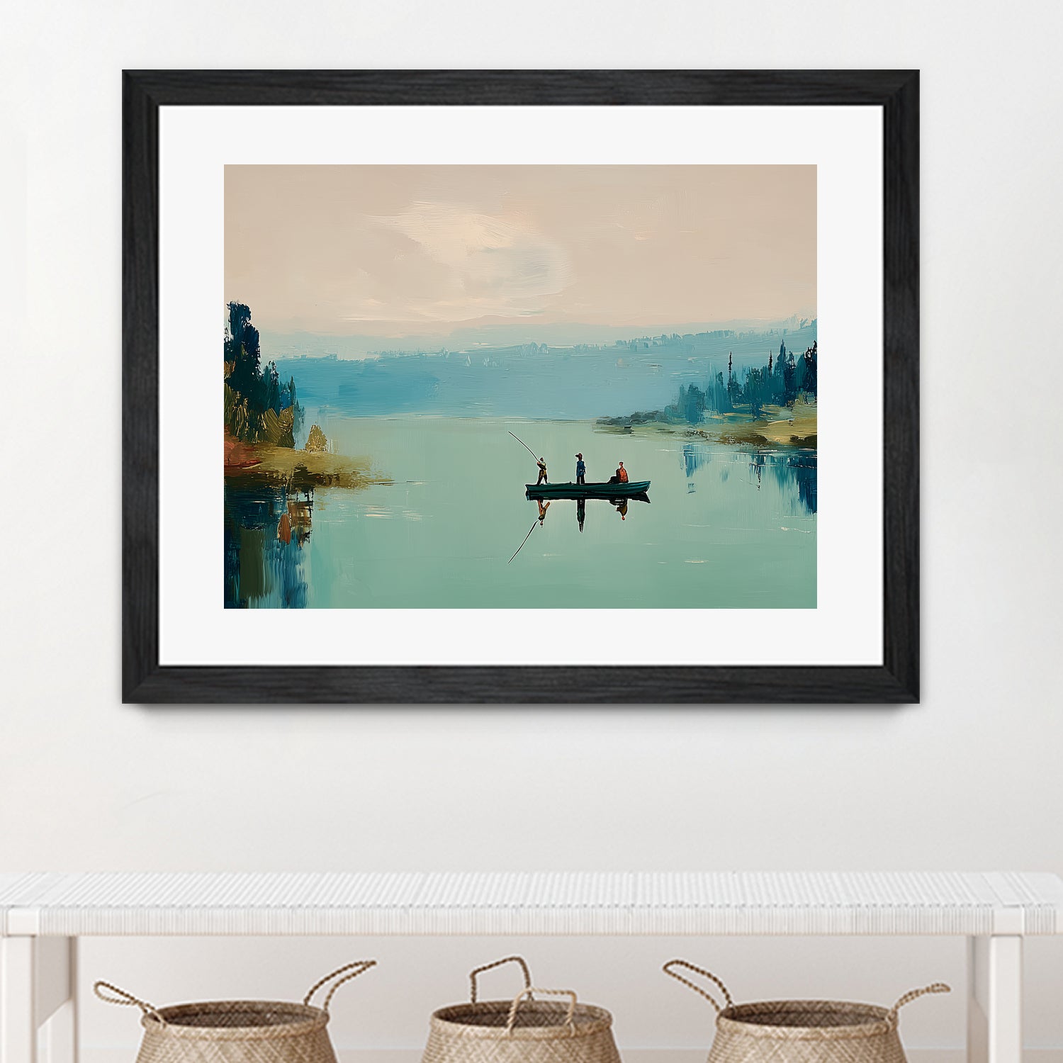 Clear Cast I by Paula Freeman on GIANT ART - sports fishing