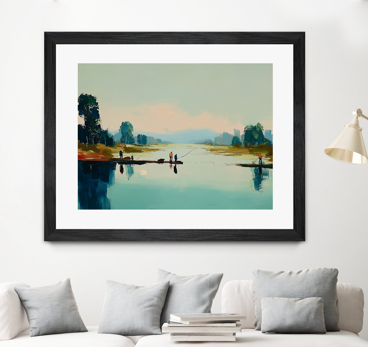 Clear Cast II by Paula Freeman on GIANT ART - sports fishing