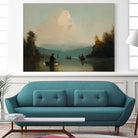 Twilight Catch I by Paula Freeman on GIANT ART - sports fishing