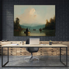 Twilight Catch I by Paula Freeman on GIANT ART - sports fishing