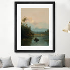 On The Lake I by Paula Freeman on GIANT ART - landscapes seascapes lakes rivers