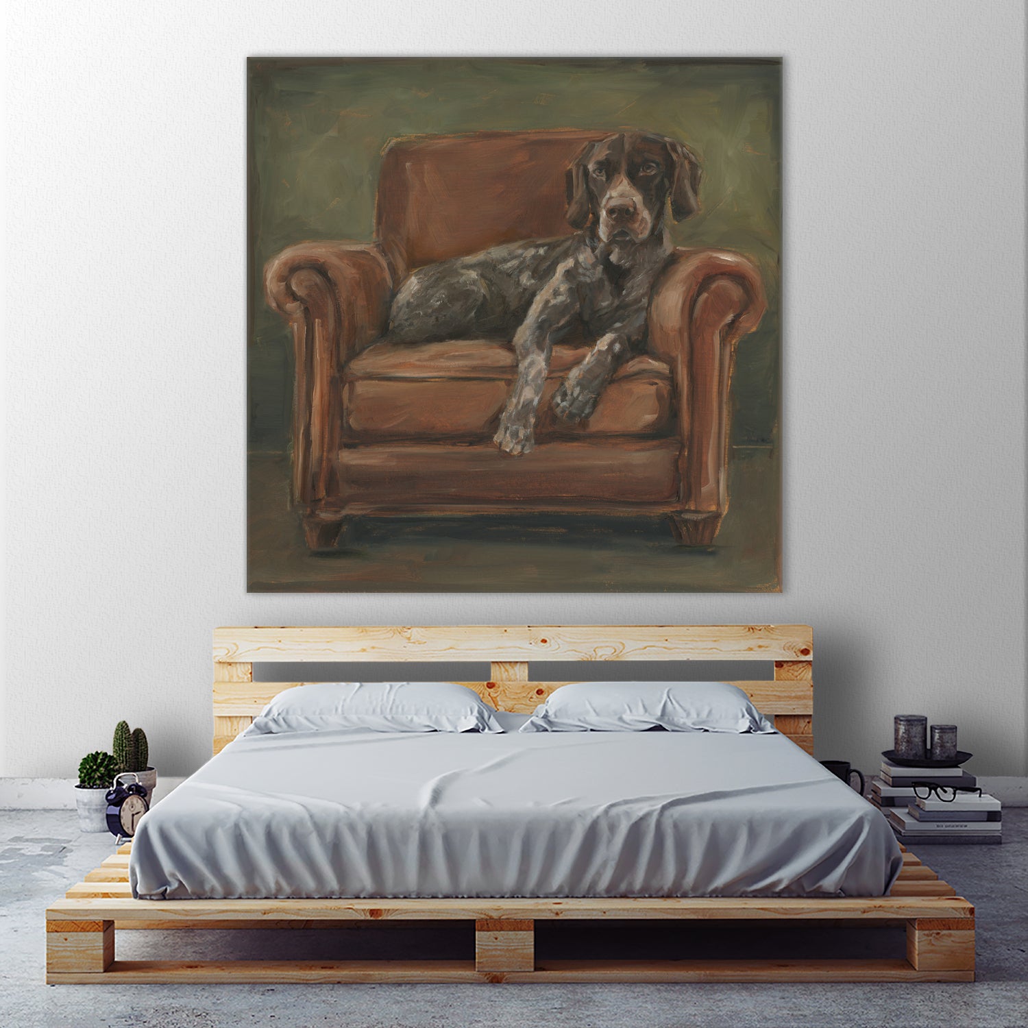 Hunting Lounge I by Ethan Harper on GIANT ART - animals nature pets