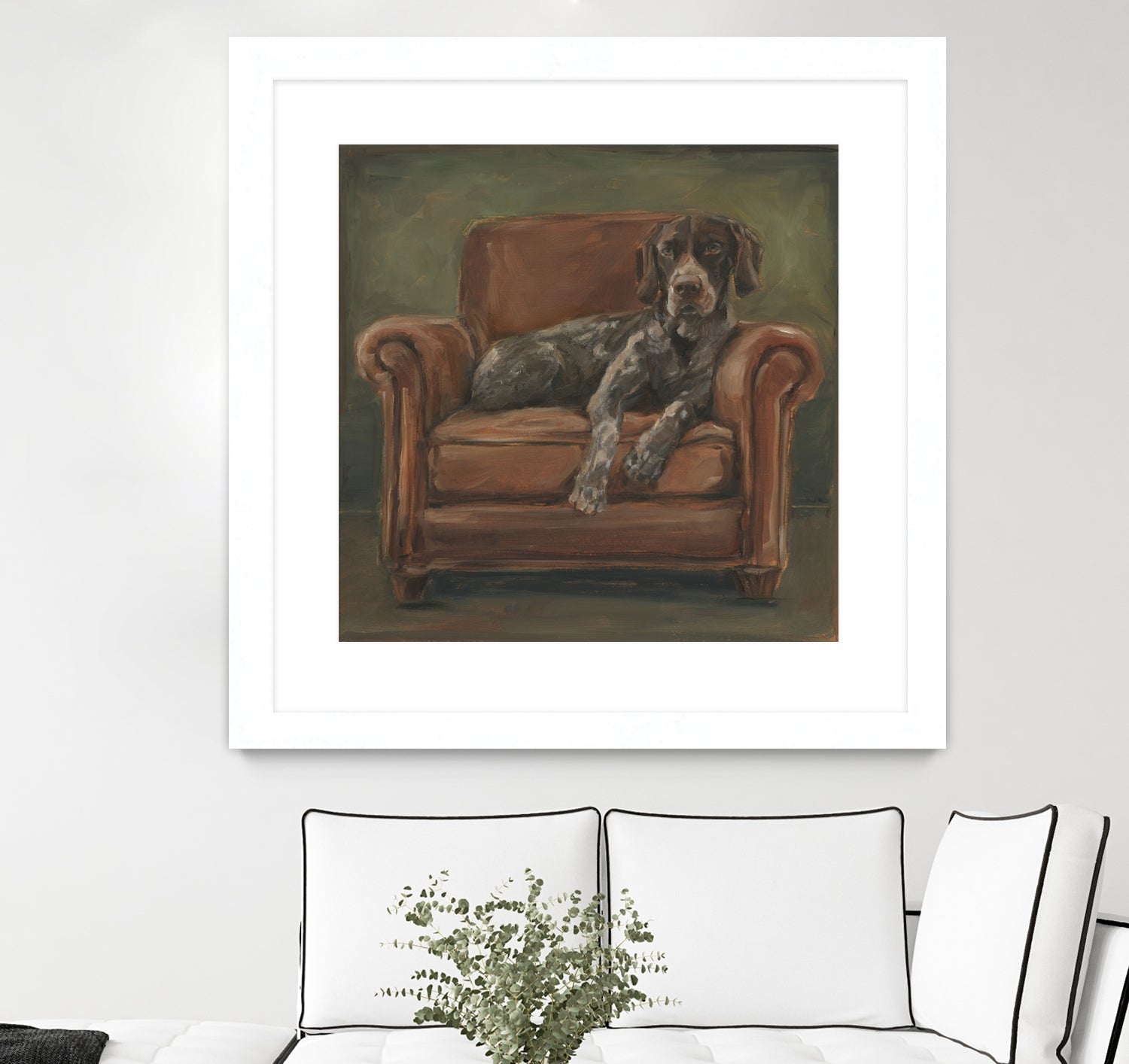 Hunting Lounge I by Ethan Harper on GIANT ART - animals nature pets