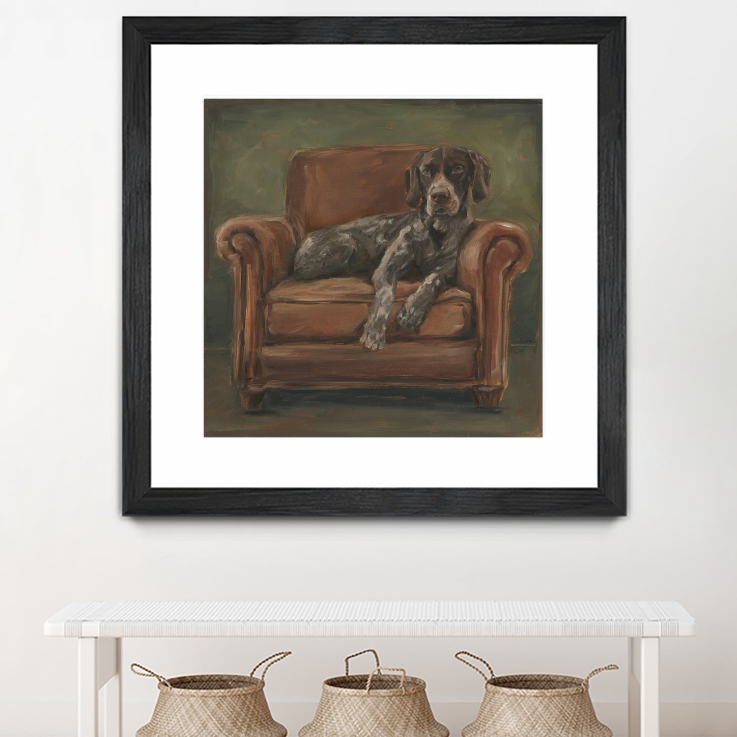 Hunting Lounge I by Ethan Harper on GIANT ART - animals nature pets