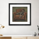 Hunting Lounge I by Ethan Harper on GIANT ART - animals nature pets