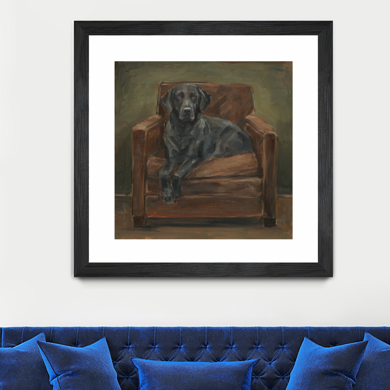 Hunting Lounge II by Ethan Harper on GIANT ART - animals nature pets