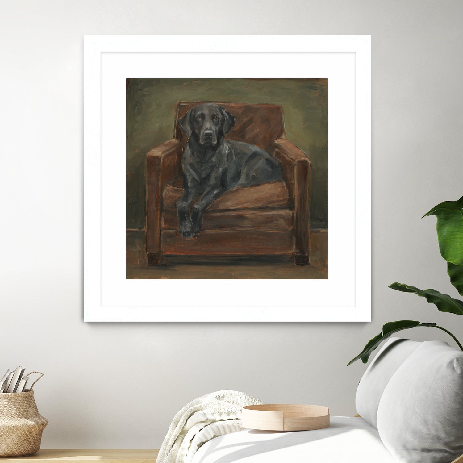 Hunting Lounge II by Ethan Harper on GIANT ART - animals nature pets