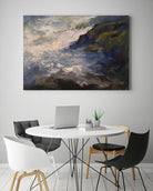 Cliff View by Sheila Finch on GIANT ART - landscapes seascapes seascapes