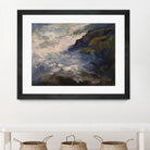 Cliff View by Sheila Finch on GIANT ART - landscapes seascapes seascapes